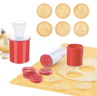 China Good Quality Viable Wholesale Customized Silicone Cookie Stamp For Baking for sale