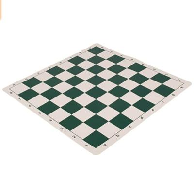 China Soft / Foldable Waterproof Silicone Chess Board Tournament Chess Board for sale