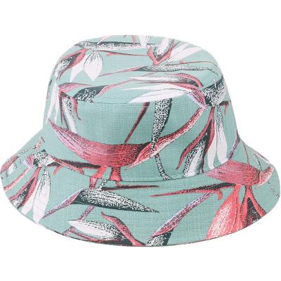 China Outdoor Fisherman Checked Bucket Cap Cotton Bucket Hats Women Summer Beach Sunscreen Panama Hat Floppy Hats Unisex Felt Hats for sale