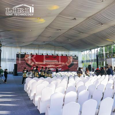 China Extended Type 10x24m 200 People Luxury Wedding Tent / Fancy Wedding Marquee For Sale for sale