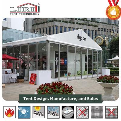 China Wedding Clear Span Aluminum White Marquee Event Tent For Sale As Cafe Or Trade Shows for sale