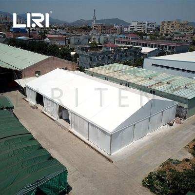 China 20x40m Outdoor Used Heavy Duty Shelter Storage Warehouse Large Storage Structures Tent for sale