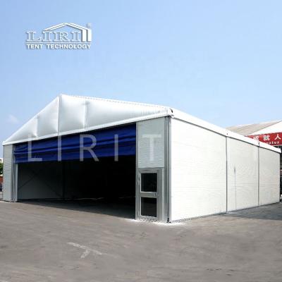 China 15X15M Aluminum Outdoor Clear ET Span Portable Aircraft Hangar China Factory for sale