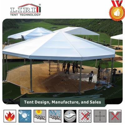 China Wedding Sun Shelter Luxury Resort Tent / High End Luxury Hotel Tents For Sale for sale