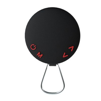 China Wireless Charger for Mobile Phone Newly Designed Indoor Rich Bass Waterproof IP67 Wireless Speaker (Black) for sale