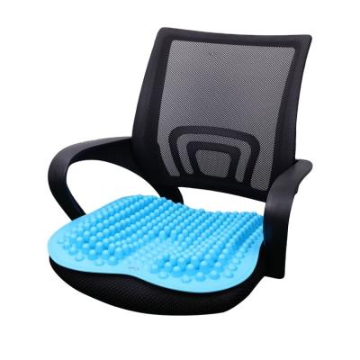 China Hot sale comfort office 3d chair cushion PORTABLE silicone massage cushion for car chair for sale