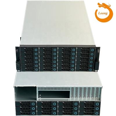 China 1.2mm SGCC 4U 36 Hot Swap HDDs SAS SATA 19 Bays Inch EATX Computer Server Chassis Storage Rackmount Case with Expansion Motherboard AI for sale