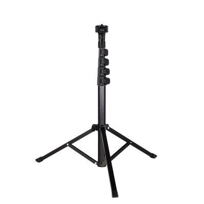 China New PORTABLE Foldable Aluminum Camera Tripod Stand Phone Holder with Light for sale