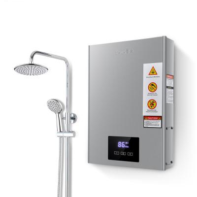 China Hotel Instant Unlimited Volume Electric Tankless Instant Water Heater For Bathroom for sale