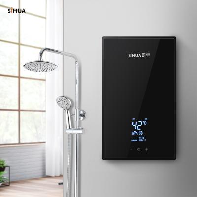 China SiHUA 3S Instant Portable Instant Tankless Instent Bathroom Heater Electric Water Heater For Shower for sale