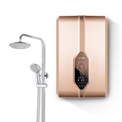 China SiHUA 220V 5.5KW 25L Instantaneous Shower Tankless Storage Bathroom Electric Water Heaters For Wholehouse for sale