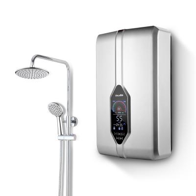 China Vertical Type Instant Tankless Electric Water Heaters SiHUA 25L Bathroom Shower Tub Storage Geyser Water Heaters for sale