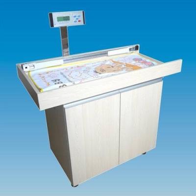 China Metal Table Medical Electronic Infant Baby Treatment Weighting Chart Newborn Scales (MS-B310) for sale