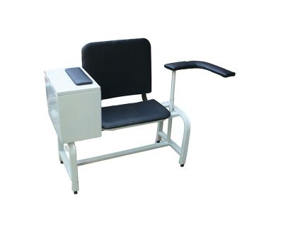 China GENUINE LEATHER Blood Collection Chair Phlebotomy Chair Blood Donation Chair for sale