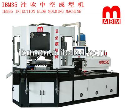 China New IBM35C Bottle Injection Blowing Machine for sale