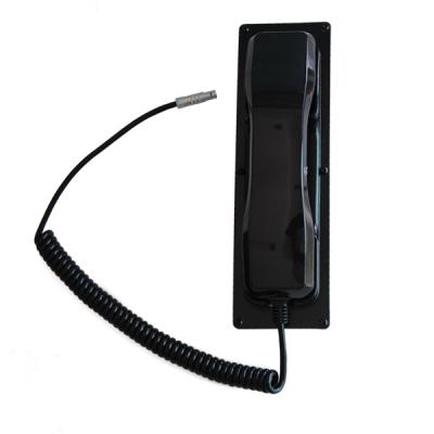 China ABS / PC Telephone Handset Analog Industrial Telephone Booth Fixed Industrial Telephone Handset Handset for sale