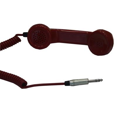 China PC/ABS Cocos POP USB Retro Phone Handset Volume Adjustable Noise Canceling Public Phone Hand Mounted Handset for sale