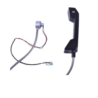 China Telecommunication Equipment Public Phone Handset Phone Booth Fixed Vandal Resistant Intercom Rugged Handset for sale