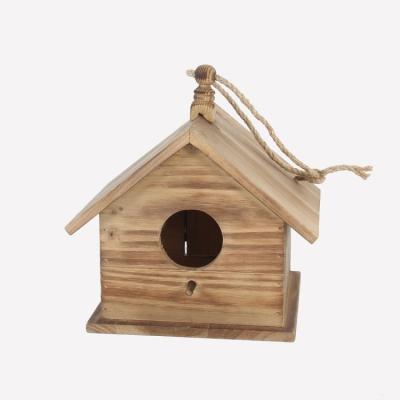 China Alibaba Viable Hot Tasty Wooden Cage Aviary Kits Houses Small Tree Bird House for sale