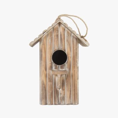 China 2022 Sustainable Wholesale Practical Waterproof Garden Solid Wood Bird Houses for sale