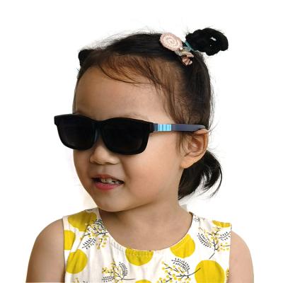 China 2021 new arrival children's glasses frame silicon children DOISYER fashion sunglasses polarized children's sunglasses 2021 uv400 for sale