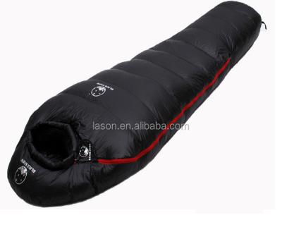 China Mummy White Duck Down Outdoor Sleeping Bag Filling Mummy Winter Cold Weather Camping for sale