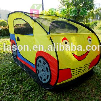 China fiberglass hotsales pop up tent/kids car pop up kids playing tent /kids playing tent sales for sale