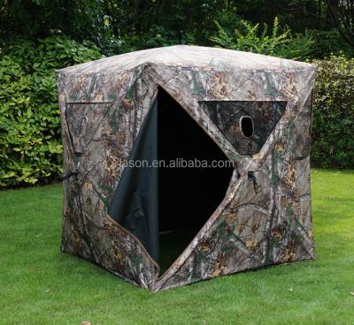 China Hot Sales Good Quality Fiberglass Pole Camouflage Outdoor Hunting Outdoor Camping Pop Up Hunting Blinds for sale