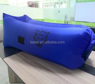 China Leisure Outdoor Popular Style Customized Outdoor Inflatable Air Sofa Sleeping Sofa Filling Sales for sale