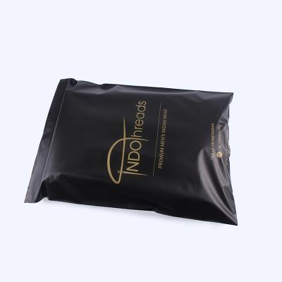 China BIODEGRADABLE Matte Mylar Compostable Black Ziplock Bag Biodegradable Packaging Plastic Bags For Clothing for sale