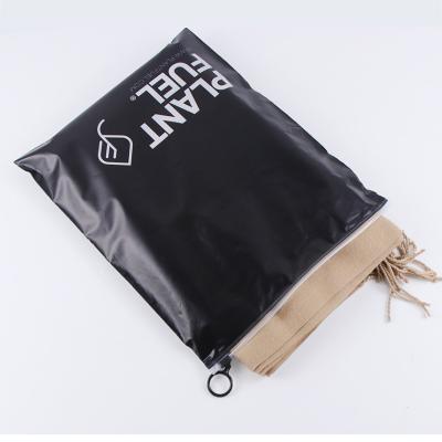 China Popular Design Recyclable Customized Bpa Design Recyclable Package Hole Plastic Zipper Pouch Zipper Free Bag for sale