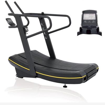 China Eco-friendly Hot Selling Curved Exercise Cardio Treadmill For Gym for sale