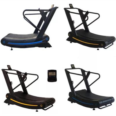 China Eco - Friendly Commercial And Gym Curved Treadmill For Running for sale