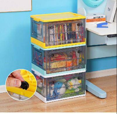 China New Design Folding Clothes Organizer Durable Toy Storage Containers foldabing collapsible storage box for sale