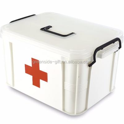 China 10L Safety Plastic Medicine Storage Box Eco Friendly Viable for sale