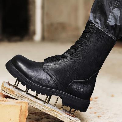 China PU Factory Direct Sales Military Thigh High Top Men Waterproof Safety Snow Rejects Outdoor Men Rise Boots for sale