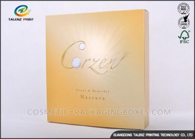 China Foil Logo Luxury Packaging Boxes , Collapsible Gift Boxes Non - Benzene Printing for sale