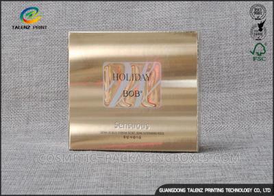 China Foil Stamping Cardboard Gift Boxes Luxury Design For Cosmetic Skincare Cream for sale