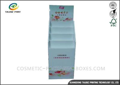 China Gray Color Cardboard Display Stands 4 Color Offset Printing Free Samples for sale