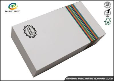 China Customized Paper White Cardboard Gift Boxes For Apparel Packaging Manufacture for sale