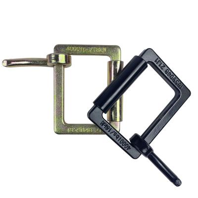 China Fall Protection Manufacturer Custom Wholesale Adjustable Slide Buckle 18kn Tongue Buckle for sale