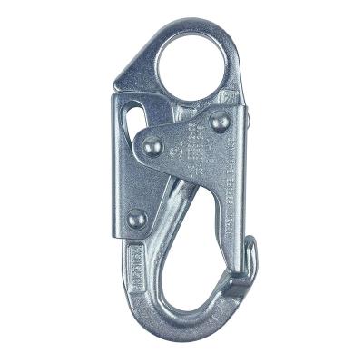 China Fall Protection With ANSI Standard High Strength 25kn Certificate Forged Steel Snap Rope Hook Fall Protection Lanyard for sale