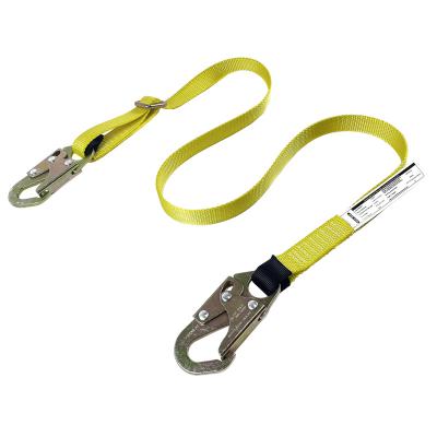 China High Quality Protective Speed ​​Fall Belt Fall Protection Body Device Waist Differential Safety Lanyard for sale