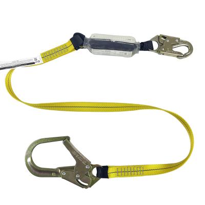 China Drop Protection Factory Tool 100%polyester Custom Lanyards For Safety Anti-fall Fender Safety Lanyard for sale