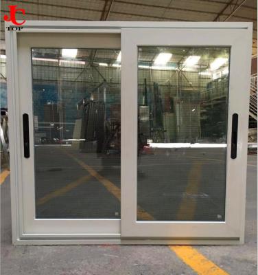 China 2019 Latest double glazed folding screen design upvc double glazed window price Philippines for sale