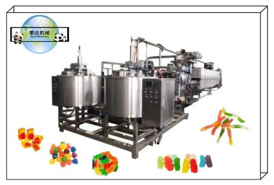 China Soft Candy Gummy Production Line Gummy Bear Machine 600KG/H 450KG/H 300KG/H 150KG/H for sale