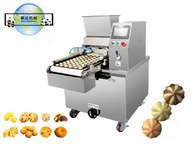 China Cookies Production Line Semi Automatic 100KG/H-500KG/H Choco Chips Butter Cookies Production Line Fully Automatic for sale