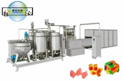 China Línea automática de producción de caramelos gomosos, máquina de fabricación de caramelos gomosos, línea de producción de caramelos gomosos blandos en venta