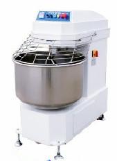 China 25kg 50kg Double Speed Bakery Bread Spiral Dough Mixer for sale