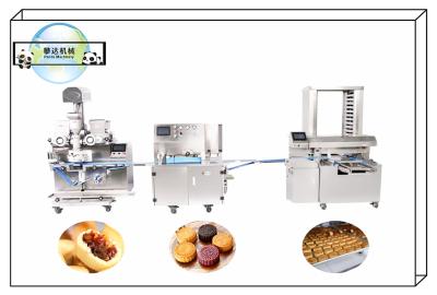 China PD80 Moon Cake Production Line, Moon Cake Encrusting Machine,Moon Cake Stamping Forming Machine,Moon Cake Making Machine for sale